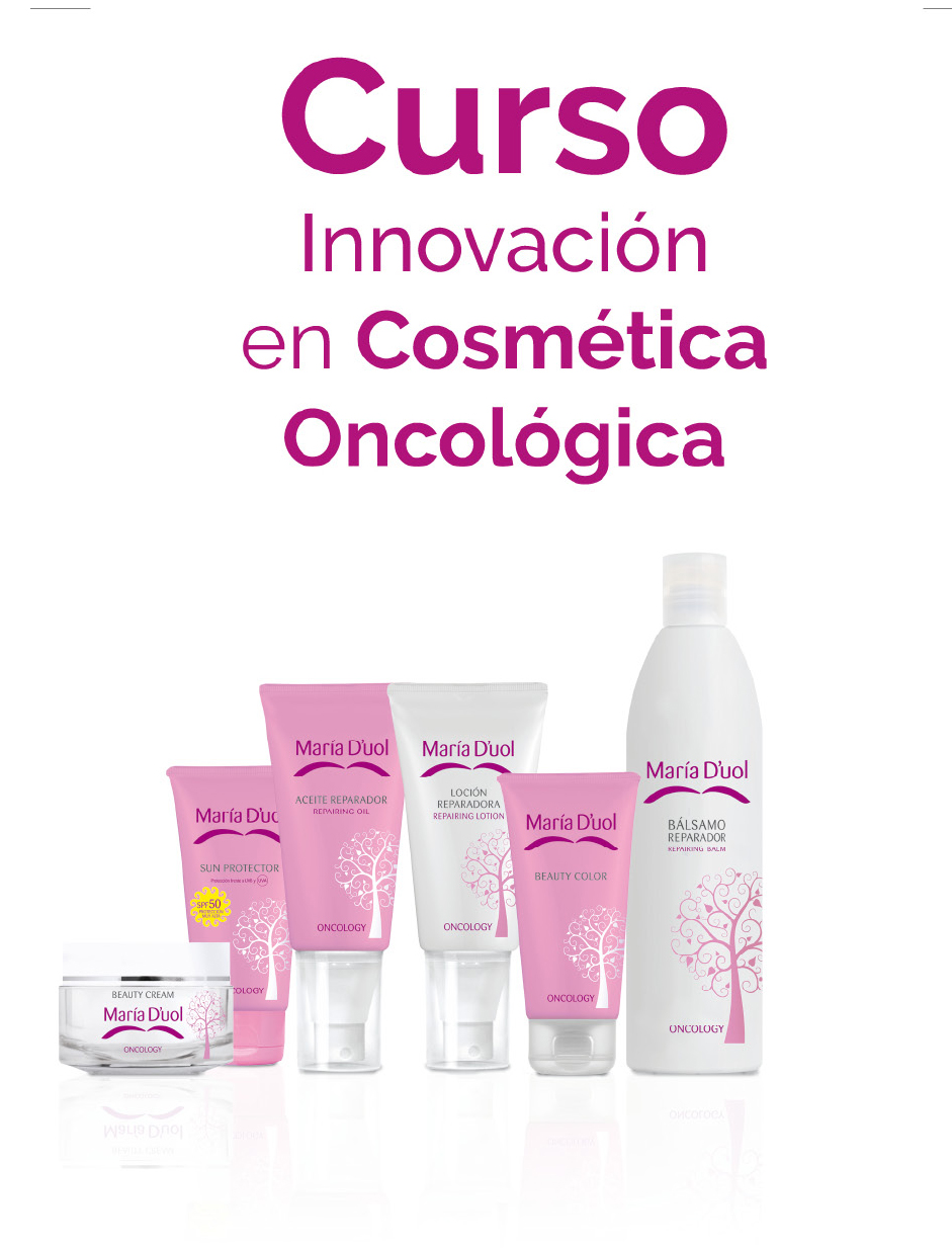 Imagen noticia MARÍA D´UOL CONVOCA UN CURSO DE INNOVACIÓN EN COSMÉTICA ONCOLÓGICA