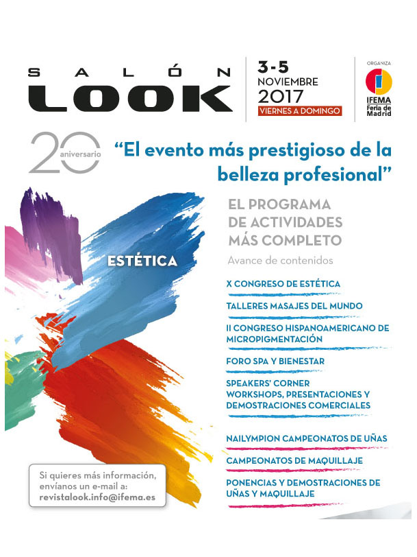 Imagen noticia SALON LOOK REFUERZA SU PROGRAMA DE ACTIVIDADES ESTÉTICAS