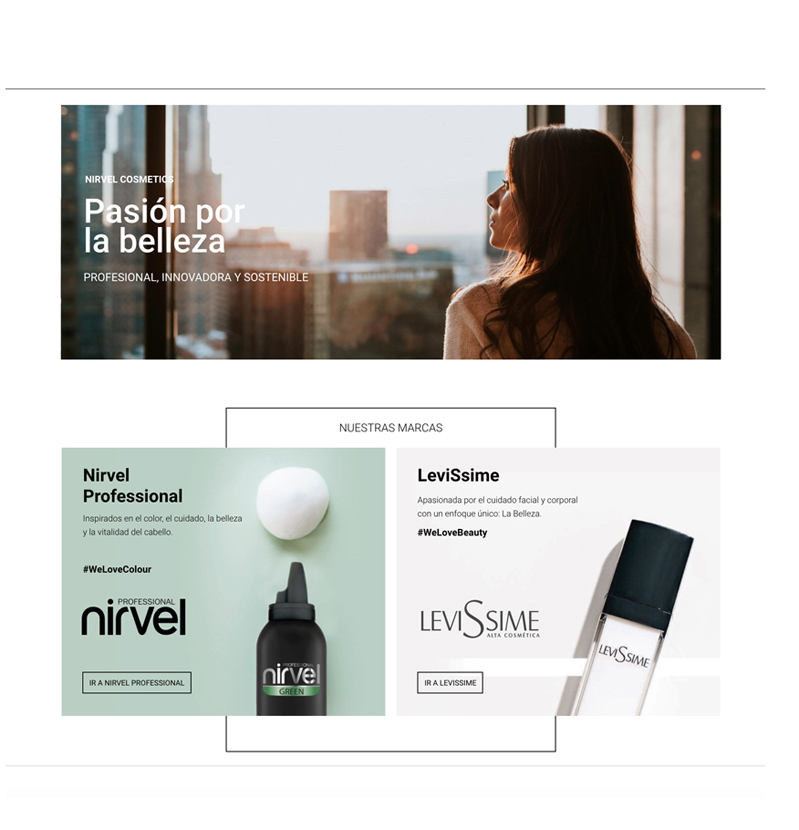 Imagen noticia NIRVEL COSMETICS: NUEVA PÁGINA WEB Y NUEVA APP