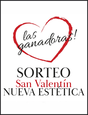 Imagen noticia AQUÍ ESTÁN LAS 25 GANADORAS DE NUESTRO SORTEO SAN VALENTÍN