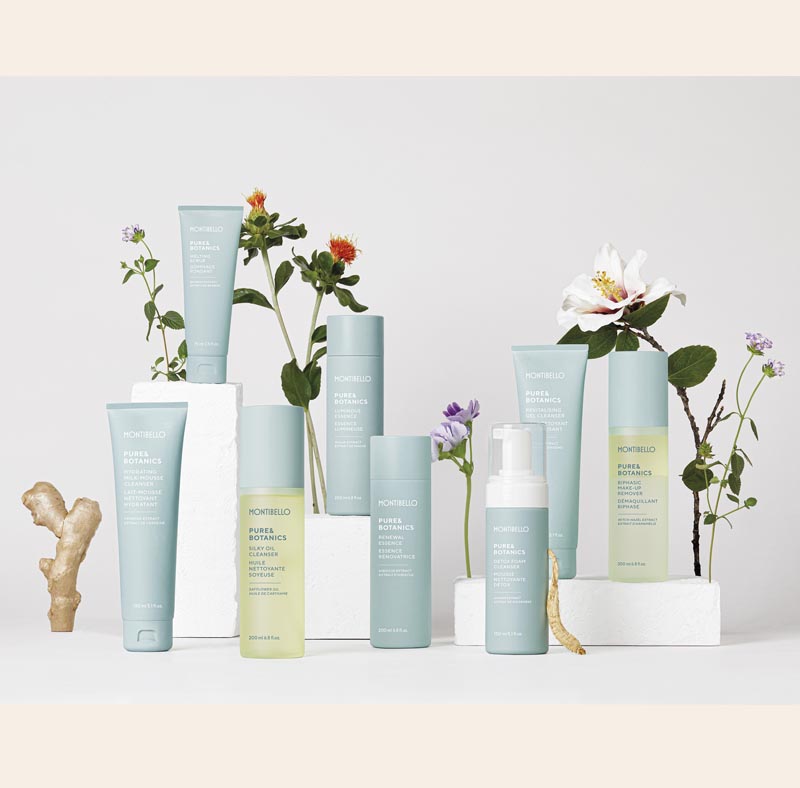 Imagen noticia MONTIBELLO presenta pure&botanics, su nueva línea de LIMPIEZA FACIAL