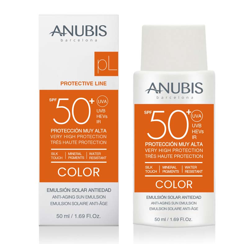 Imagen noticia ANUBIS BARCELONA lanza su nueva EMULSIÓN SOLAR ANTIEDAD con color