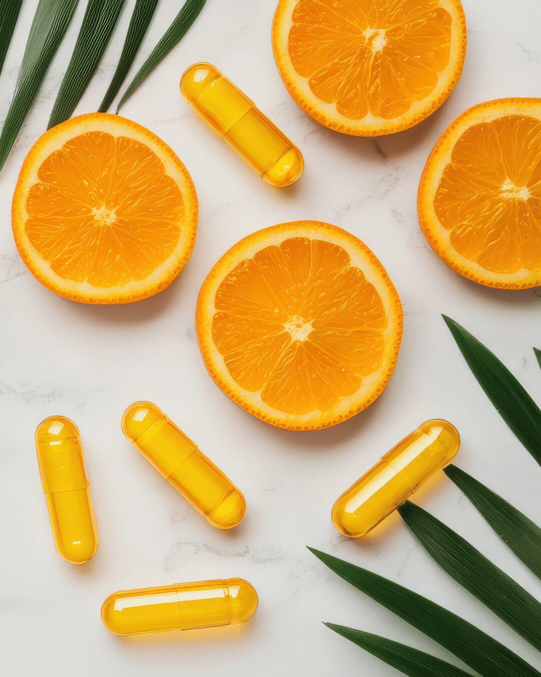 Naranjas y píldoras