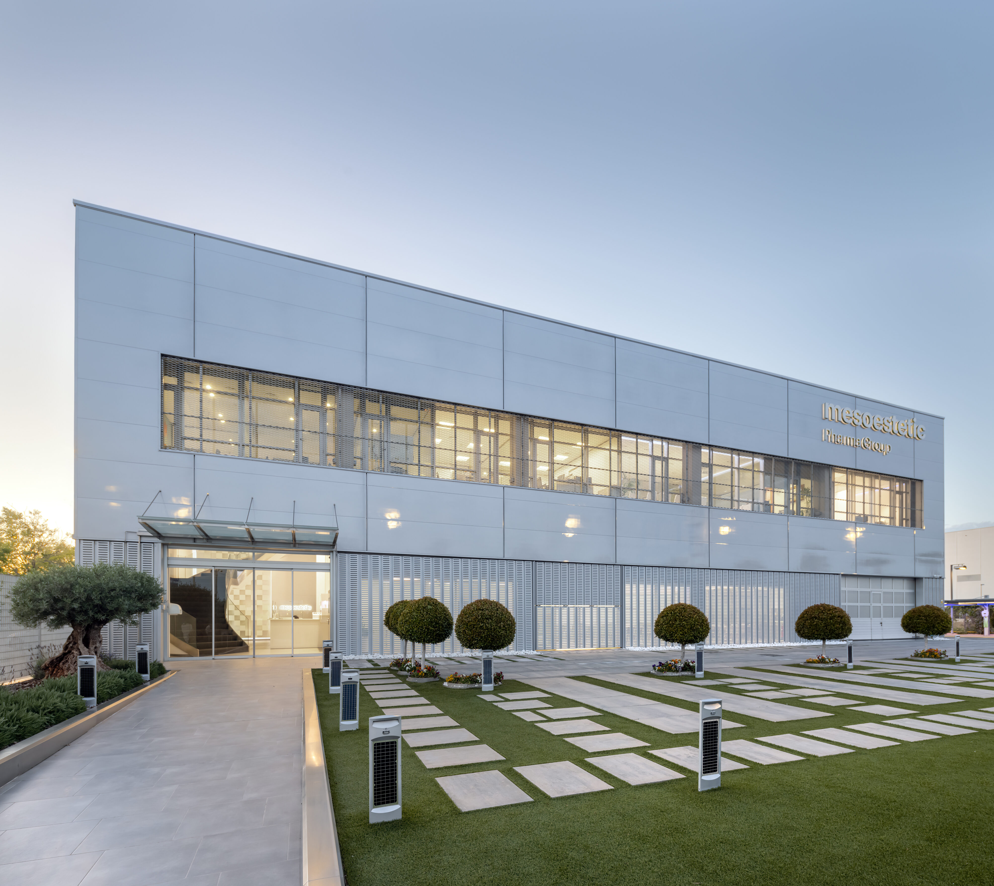 Fabrica y oficinas mesoestetic.