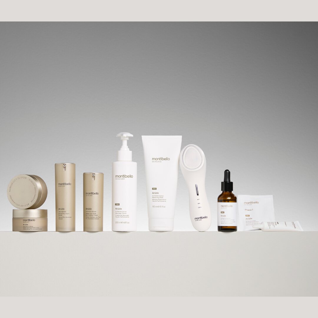 MONTIBELLO RELANZA ARÛDE, AÑADIENDO A SU FORMULA LA TECNOLOGÍA SKINFIT-TECH