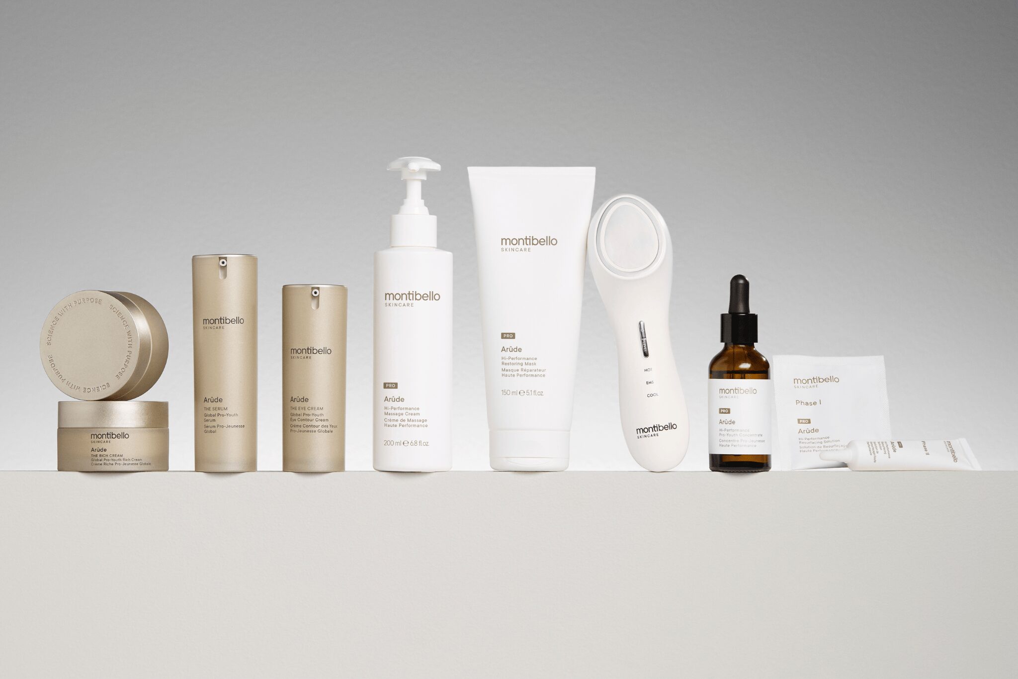 MONTIBELLO RELANZA ARÛDE, AÑADIENDO A SU FORMULA LA TECNOLOGÍA SKINFIT-TECH