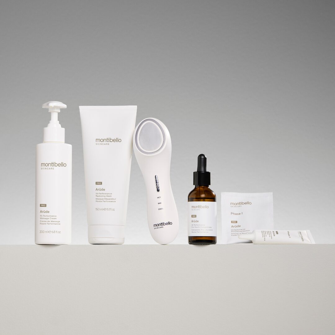 MONTIBELLO RELANZA ARÛDE, AÑADIENDO A SU FORMULA LA TECNOLOGÍA SKINFIT-TECH