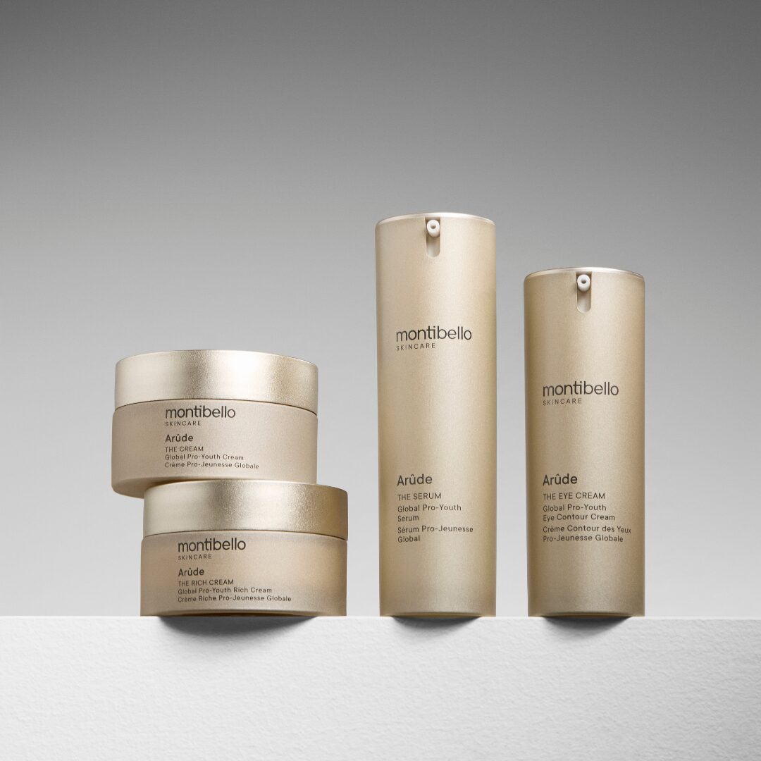 MONTIBELLO RELANZA ARÛDE, AÑADIENDO A SU FORMULA LA TECNOLOGÍA SKINFIT-TECH