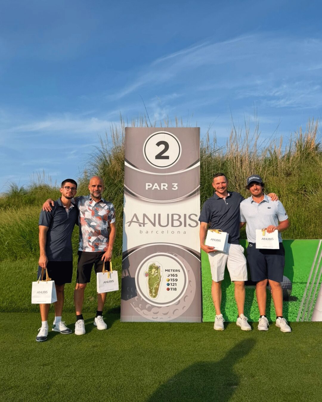 La firma tuvo una presencia destacada en la octava edición de la Legends Trophy, celebrada en Empordà Golf, situado entre Pals y Torroella de Montgrí, en plena Costa Brava